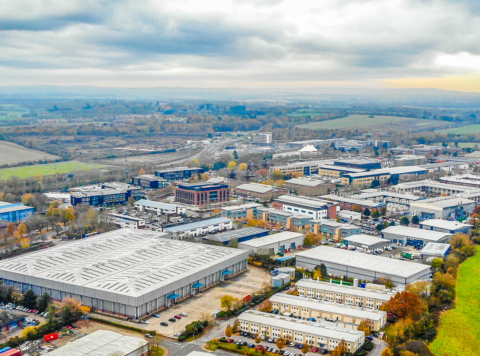 Images - Cropped Warehouses in Autumn